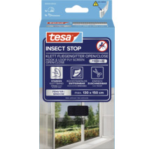 Tesa Insect Stop Suchý zipsieť proti hmyzu Open/Close pre okná, maximálne 130 x 150 cm
