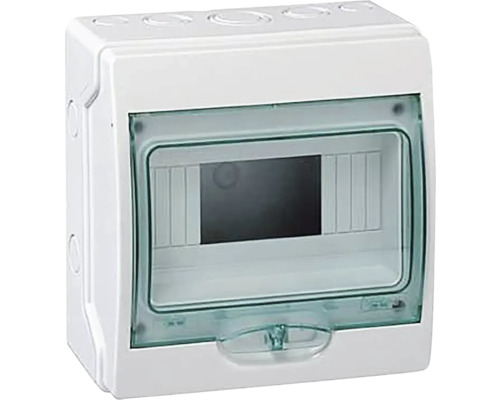 Prázdna skriňa pre ističe s priehľadnými dvierkami