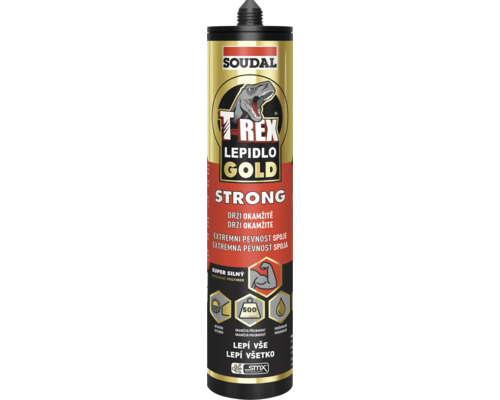 Lepidlo Soudal T-Rex Gold kartuša