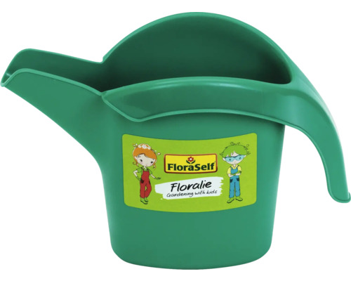 Zelená detská krhla FloraSelf Floralie z plastu.