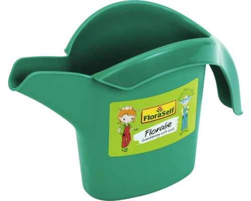 Zelená detská plastová krhla FloraSelf Floralie.