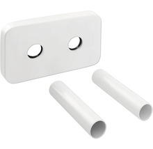 Krycia doska rúrok s dvoma rúrkami