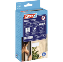 Tesa Insect Stop Klett sieť proti hmyzu so silnou páskou na suchý zips, bezo zvyškov odstrániteľná a ľahko strihateľná, maximálna veľkosť 120 x 240 cm