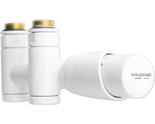 Termostatický ventil radiátora Bruckner s termostatickou hlavicou