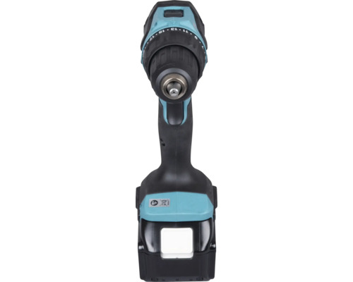 Pohľad zhora na akumulátorový vŕtací skrutkovač