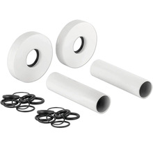 Rúrkový kryt, manžety a tesniace krúžky v sade