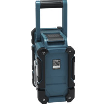 Stavebné rádio Makita DMR112, robustné prevedenie s rukoväťou, DAB plus a Bluetooth.