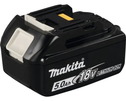 Čierny akumulátor Makita 18 Volt 5,0 Ampérhodín Lítium-iónový