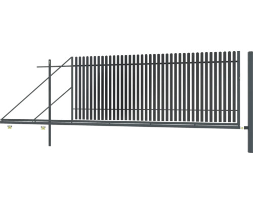 Kovová posuvná brána