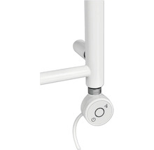 Detailný pohľad na radiátorovú armatúru s regulátorom teploty