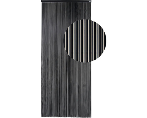 Dekoratívny šnúrkový záves so slučkovým závesom