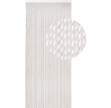 Dekoračné šály so šnúrkovým závesom a zväčšením materiálu šnúrky