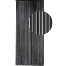 Dekoratívny šnúrový záves s lamelami