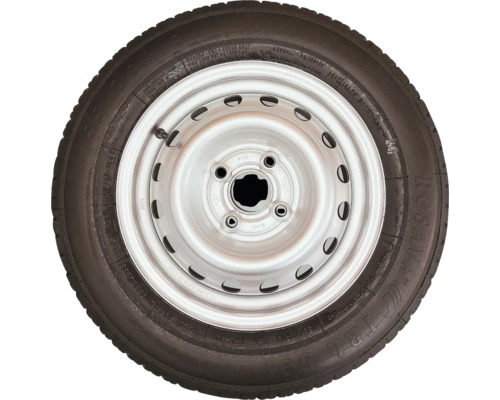 Automobilové koleso s oceľovým ráfikom