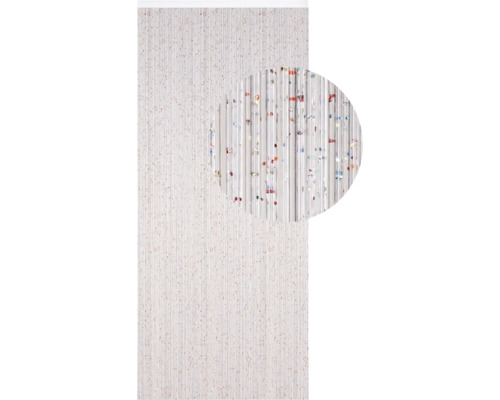 Dekoratívna doska s vertikálnymi pruhmi a farebnými škvrnami