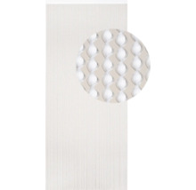 Korálkový záves s detailným pohľadom