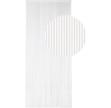 Dekoračný záves s vláknami a detailným pohľadom