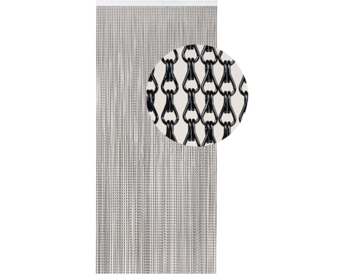 Záves z kovových retiazok