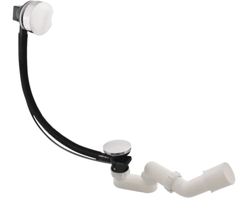 Vaňový sifón automat RAV Slezák 50 mm chróm MD0588 Vaňový odtok s prepadovou a vypúšťacou súpravou