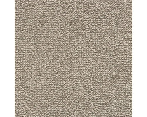 Koberec so slučkovou štruktúrou v béžovej farbe.