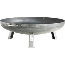 Oceľové ohnisko s tromi nohami a rukoväťou