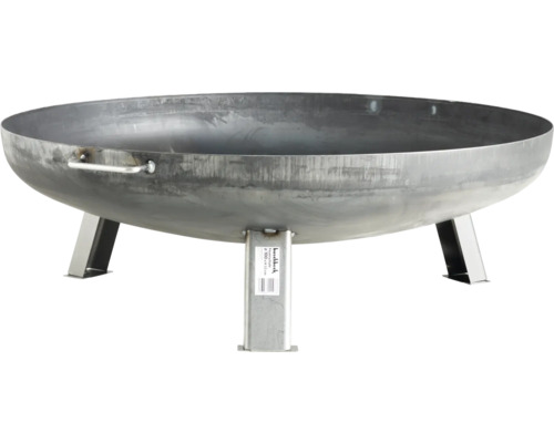 Oceľové ohnisko s tromi nohami a rukoväťou