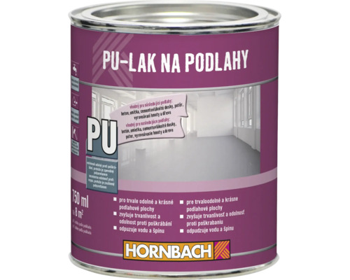 Plechovka Hornbach polyuretanovy lak na podlahy pre rozne povrchy