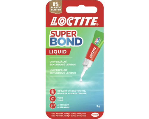 Loctite Super Bond tekuté lepidlo v balení