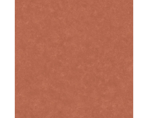 Štruktúrovaná vliesová tapeta s jemnou povrchovou štruktúrou v terakotovej farbe.
