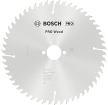 Pílový kotúč Bosch Professional Wood na drevo, priemer 216 milimetrov, otvor 30 milimetrov, 54 zubov, Bosch Logo.