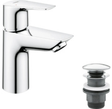Grohe chrómovaná páková umývadlová batéria s odtokovou súpravou.