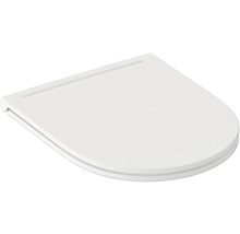 Moderné WC sedadlo s poklopom v tvare D z odolného plastu