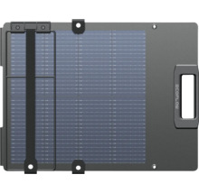 Prenosný solárny panel EcoFlow s integrovanou rukoväťou a montážnymi okami pre mobilné napájanie.