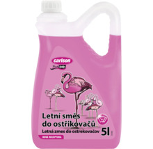 Carlson letná zmes do ostrekovačov Pink Lady v 5 litrovom kanistri s motívom plameniakov.
