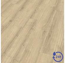 Laminátová podlaha so vzhľadom duba, 24-hodinová odolnosť voči vode.