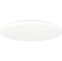 Okrúhle biele LED stropné svietidlo v plochom dizajne.