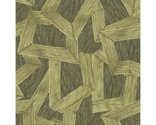 Tapeta s abstraktným geometrickým vzorom prepletených stúh a jemnou lineárnou štruktúrou.