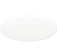 Okrúhle biele LED stropné svietidlo v plochom vyhotovení