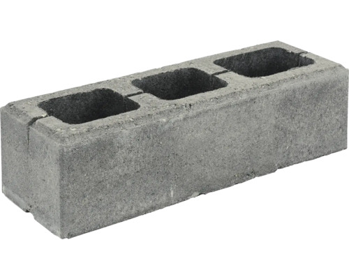 Betónová dutinová tvárnica s tromi komorami na murivo a záhradné úpravy.