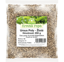 Forestina Kŕmna repa Ursus Poly Žltá 200 gramov, osivo v priehľadnom vrecku