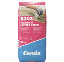 Cemix 8203 Flexibilné lepidlo C2TES1, 25 kilogramov, na balkóny, fasády a veľkoformátovú keramiku.