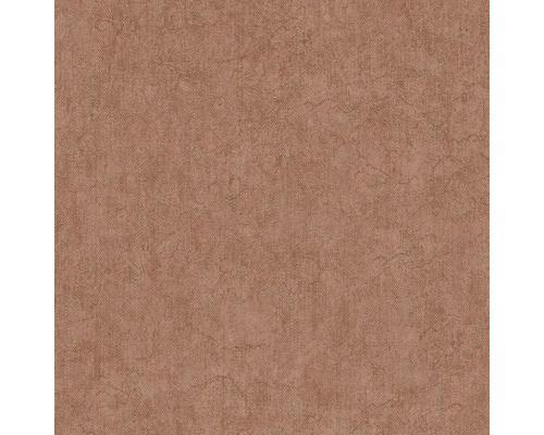Vliesová tapeta s jemnou textúrou v terakotovej farbe s jednofarebným vzhľadom.