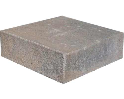 Sivý štvorcový betónový murovací kameň pre záhradné a krajinné úpravy.