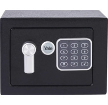 Trezor Yale s elektronickým číselným zámkom a otočnou rukoväťou, čierny.
