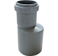 Vysokoteplotná redukcia menovitý priemer 50 na 32 z polypropylénu pre odpadové potrubie.