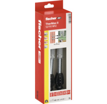 Dištančný montážny systém Fischer TherMax II 12/110 M12 v balení pre tepelne izolované upevnenie, dva kusy, Fischer Logo.