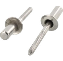 Slepe nity z kovu na pevne spojenie sucasti.