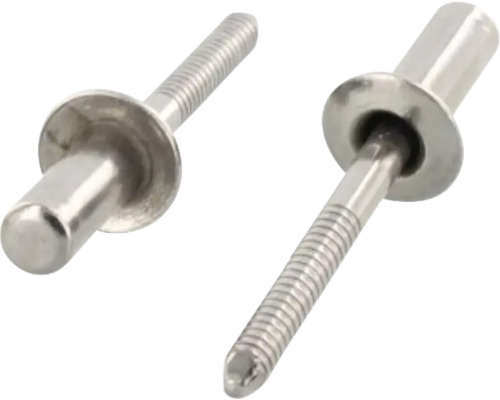 Slepe nity z kovu na pevne spojenie sucasti.