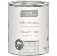StyleColor kriedová farba, 750 mililitrov plechovka, na steny a nábytok vo vintage štýle.