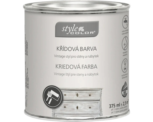 StyleColor kriedová farba pre vintage štýl na steny a nábytok, 375 mililitrov.